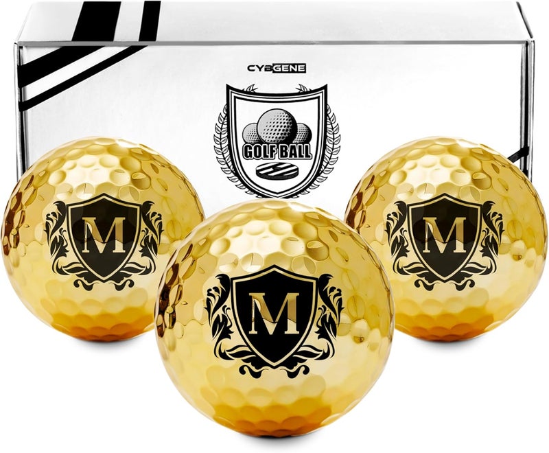 CybGene Golf Gifts for Men Unique, Personalized Colored Golf Balls, Cool Accessories for Golfers, Golf Lovers, for Birthday and Christmas - Image 1